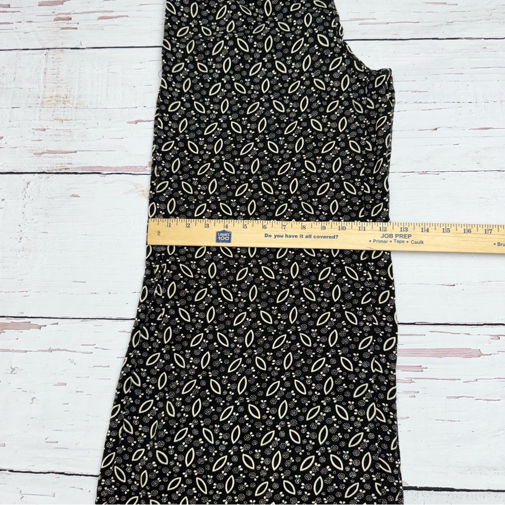 Cartonnier Black and Cream Patterned Wide-Leg Pants - Picture 5 of 8